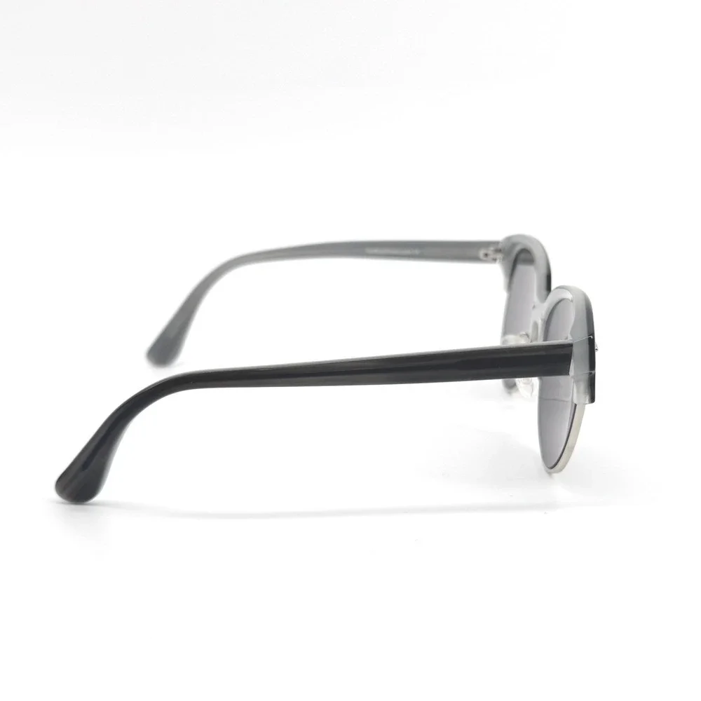 Carven Mens Gray Browline Retro Sunglasses 51-18-142 Modern Designer Fashion